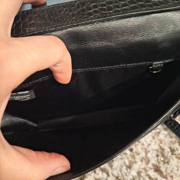 Brighton Black Leather Wallet Crossbody - Picture 8 of 16